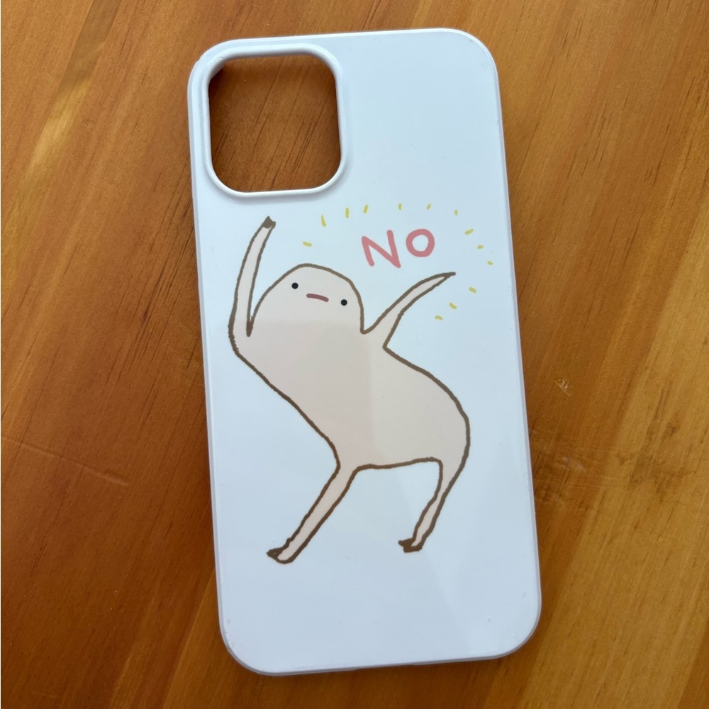 Society6 “Honest Blob Says No” iPhone 12 Case